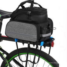 Sport Bicycle Accessories Rear Bag Waterproof Bicycle Frame Bag With Rain Cover